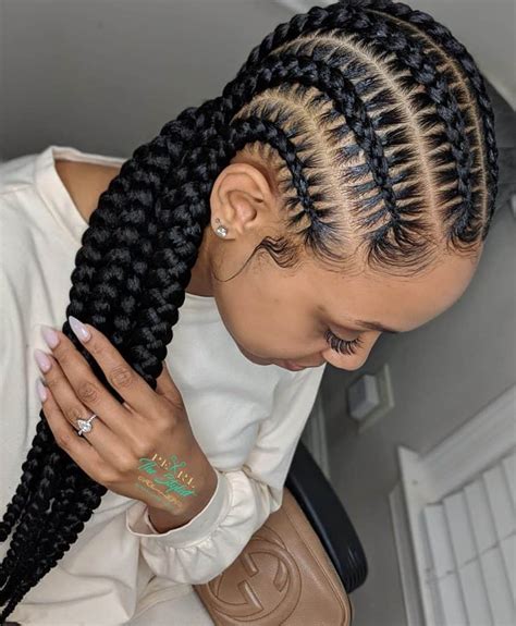 black braids cornrows hairstyles